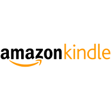 Amazon Kindle logo in black and orange text. Which you can use to do to make passive income.