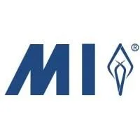 Logo of MI with the letters 'MI' in bold and a fountain pen icon beside it, which is the logo of Measurement Inc. Which you can use to do a side hustle.