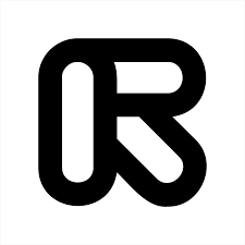 A black and white logo with the letters R and B intertwined. Which is the logo of the AI tool Runway
