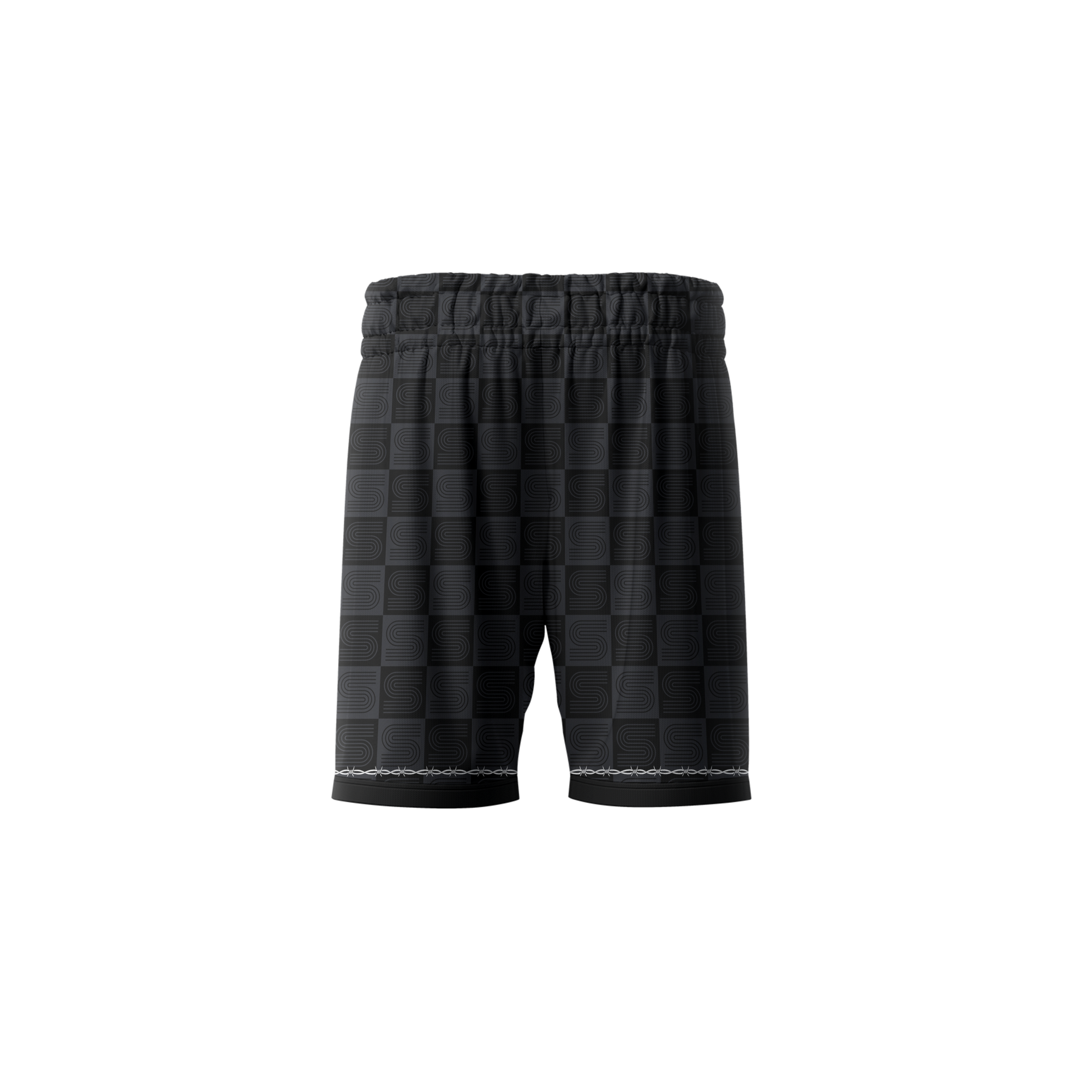 SPREZZATURA JERSEY SHORT BLACK - BACK.png