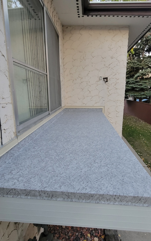 Vinyl Decking Installation