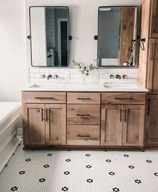 cabinets brown