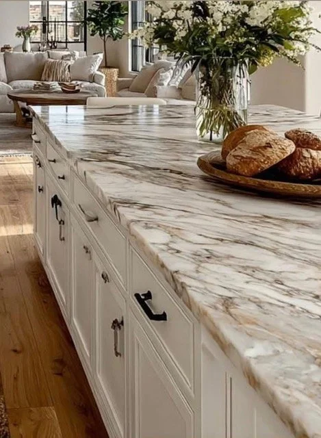 white granite white countertop