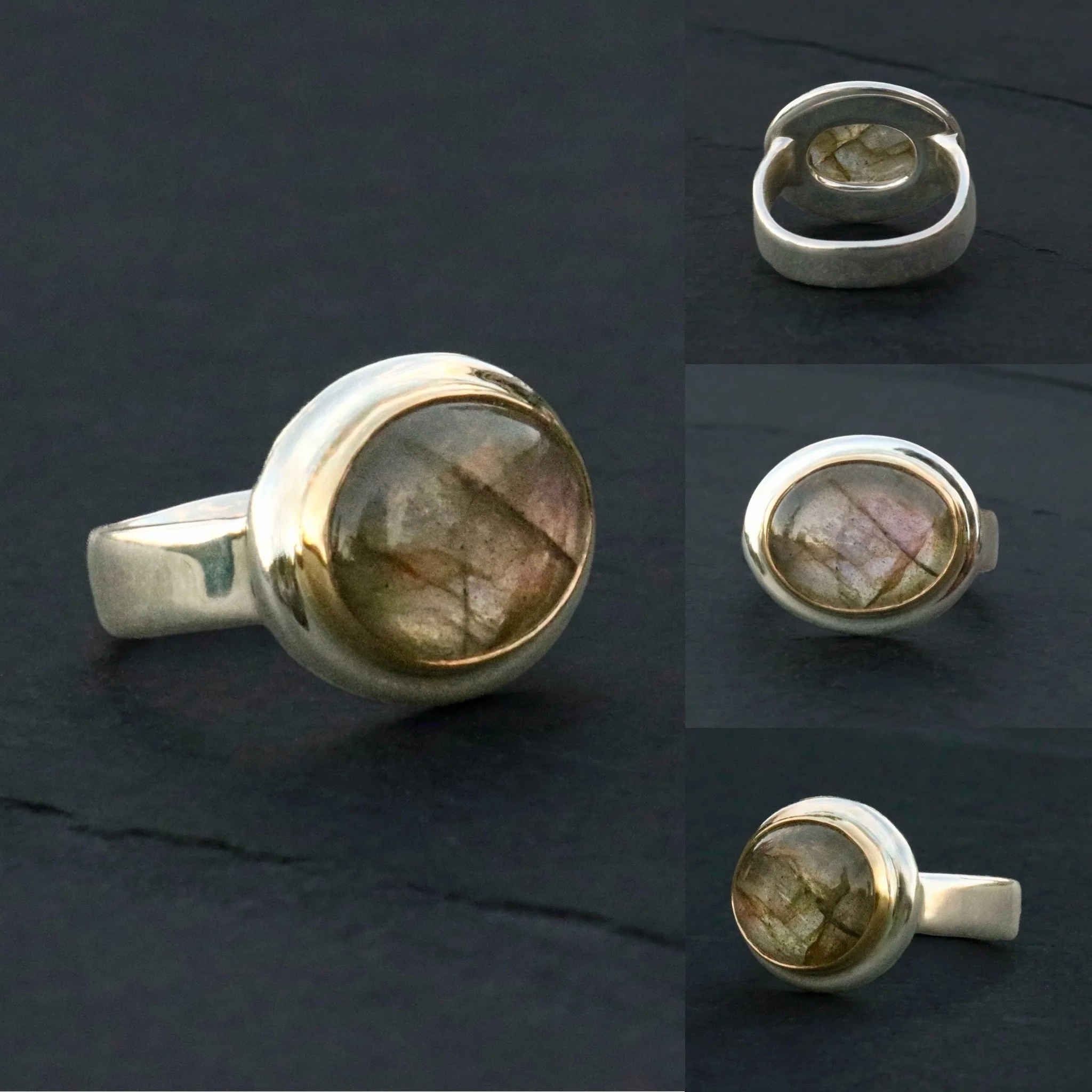 A mood&hellip;
&bull;
LABRADORITE/22K GOLD/ STERLING SILVER 
&bull;
#alittlebeautyeveryday 
#modernheirloom 
#finecraftjewelry 
#carriearmstrongdesign 
#bigsurgoldsmiths