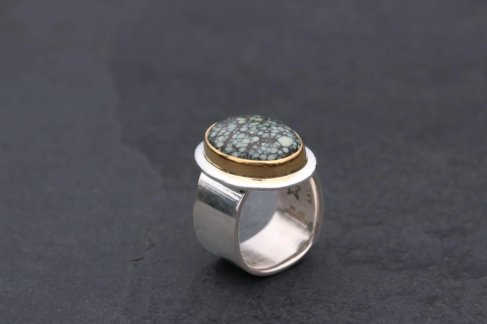 Variscite Big Sur Classic Ring