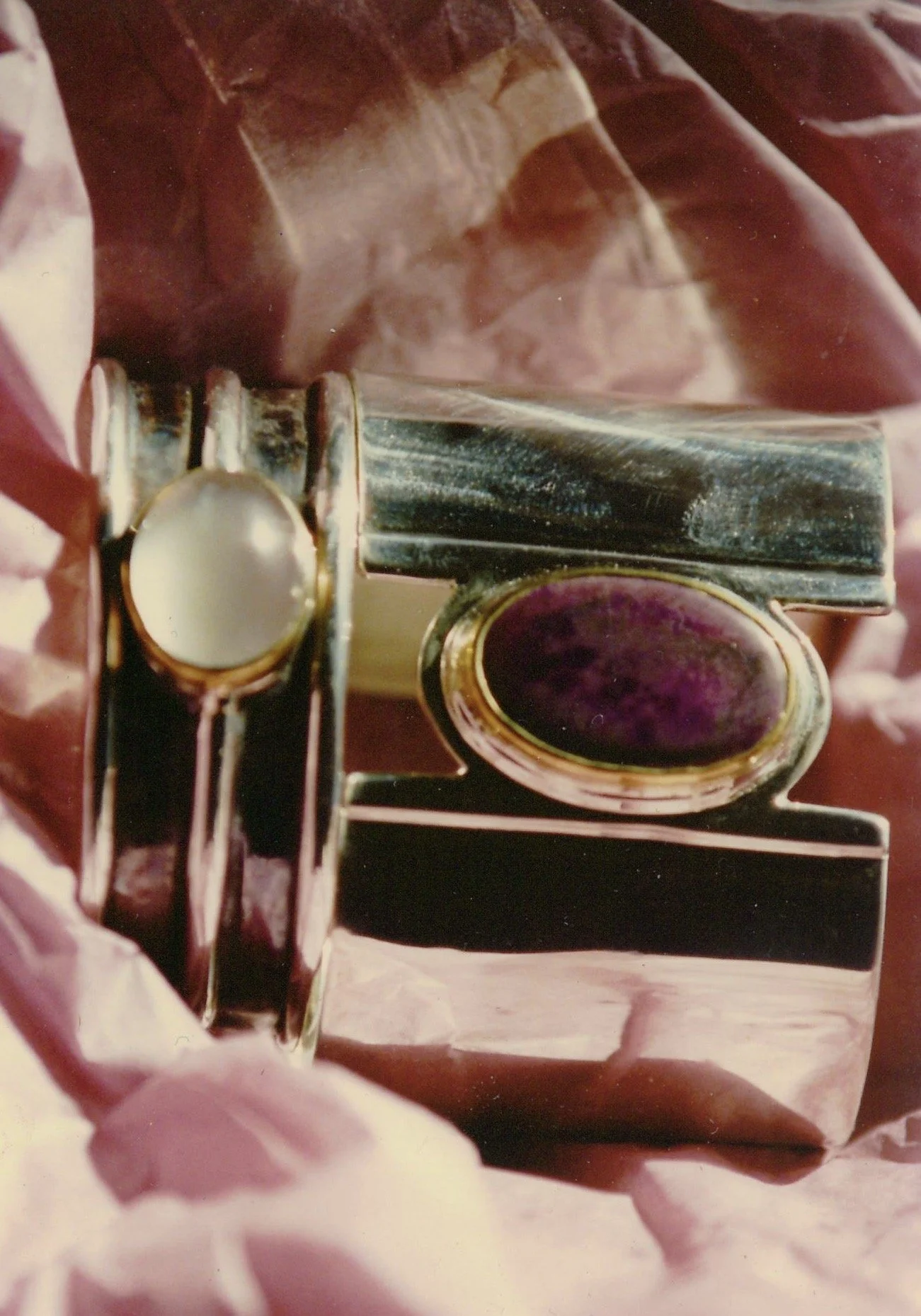 Karl Lee original jewelry, Big Sur Goldsmiths archive, Partington Ridge California