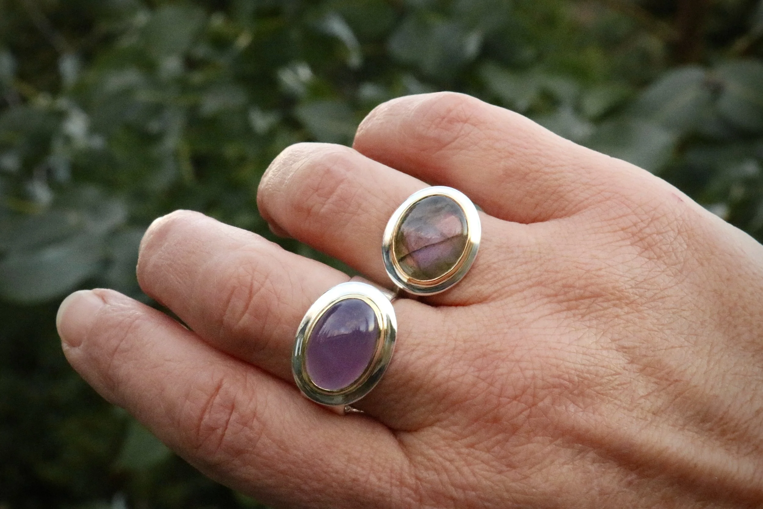 Labradorite Big Sur Classic Ring