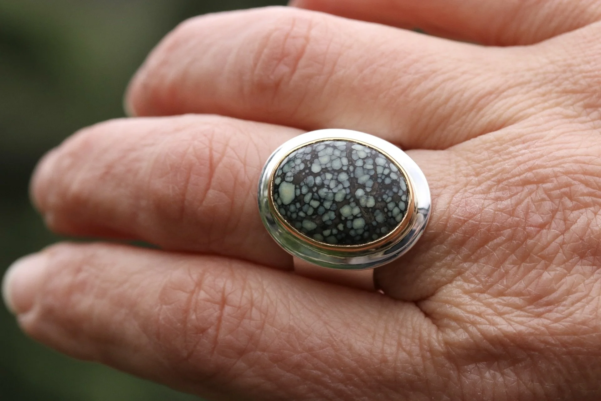 Variscite Big Sur Classic Ring