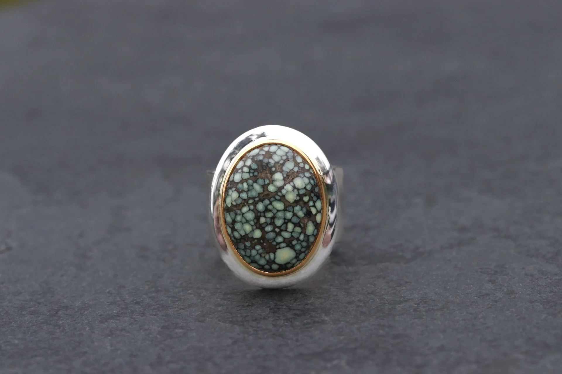 Variscite Big Sur Classic Ring
