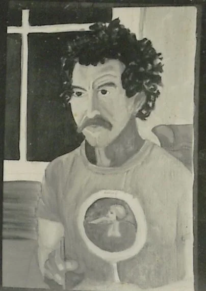Karl Lee original jewelry, Big Sur Goldsmiths archive, Partington Ridge California,  Self Portrait, Esalen Big Sur