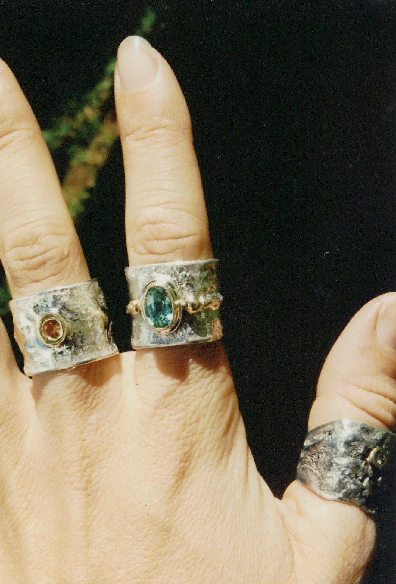 Karl Lee original jewelry, Big Sur Goldsmiths archive, Partington Ridge California