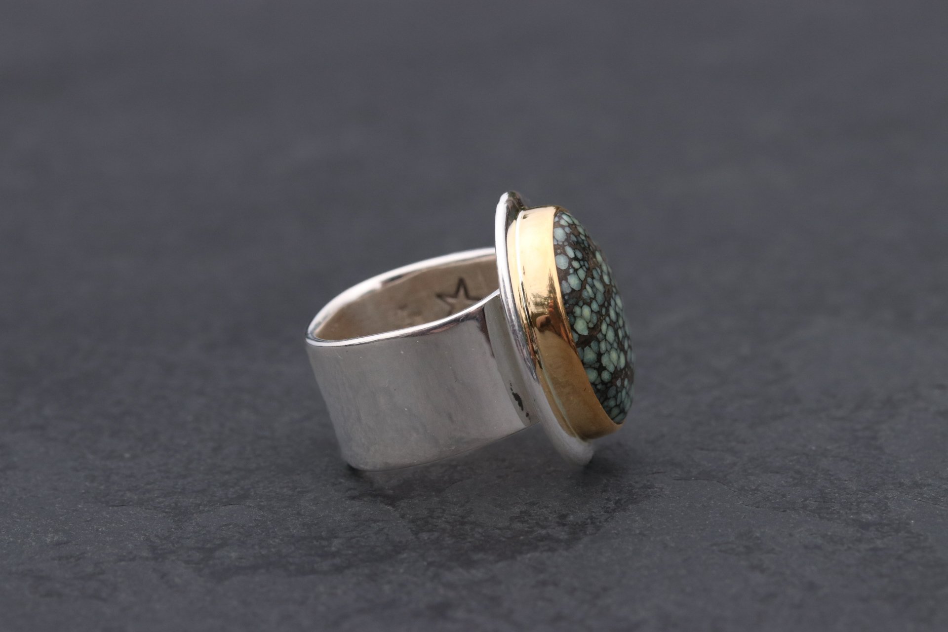 Variscite Big Sur Classic Ring