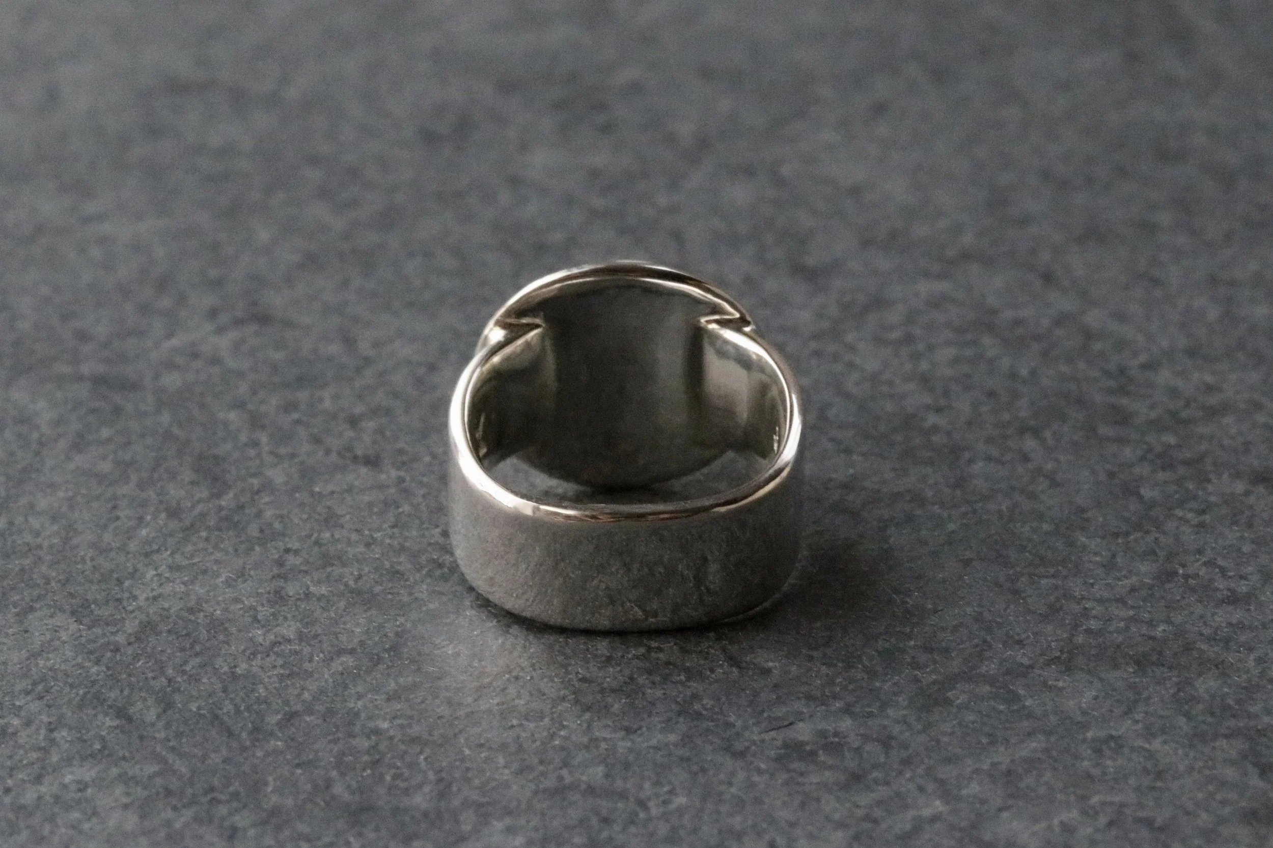 Pearl Ring in 22K Gold & Sterling Silver