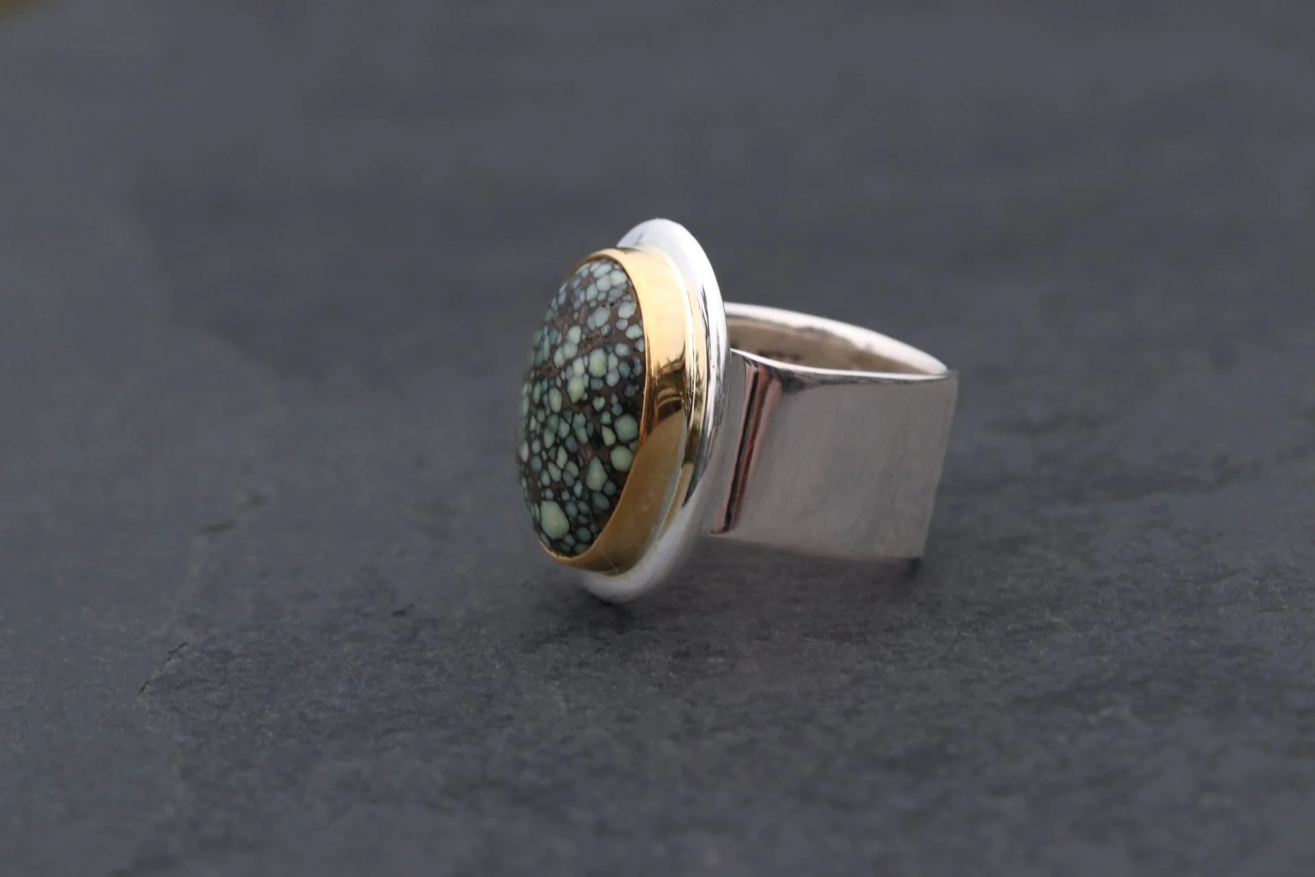 Variscite Big Sur Classic Ring