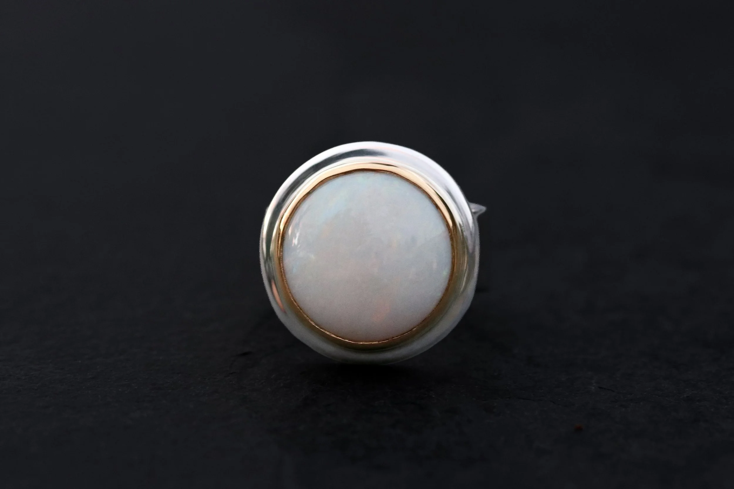 Australian Opal Big Sur Classic Ring