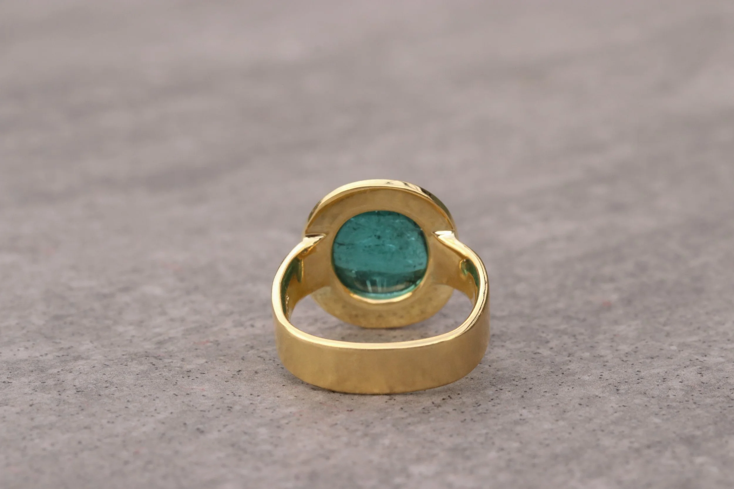 Tourmaline Ring in 22k & 18k Gold