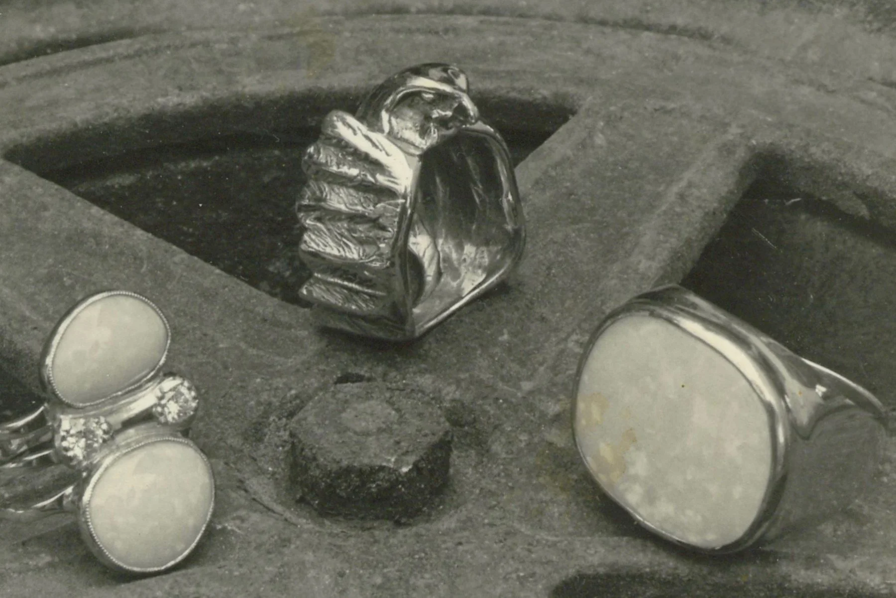 Rings made by Karl Lee