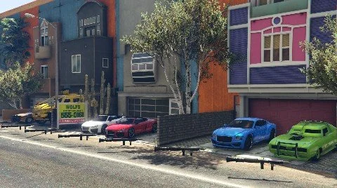 Franklin v Lamar RPG Race