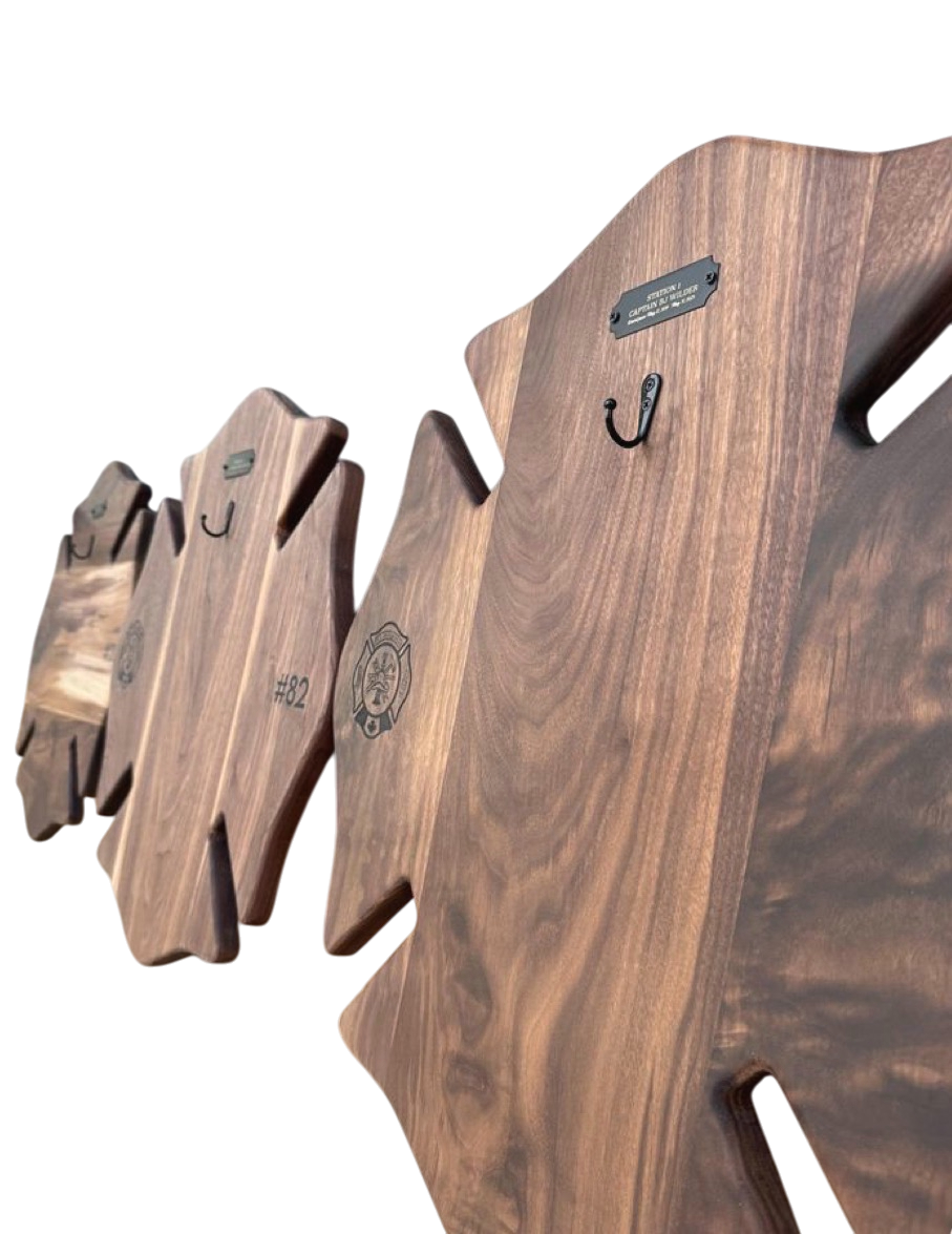 Maltese Cross Helmet Display Plaque