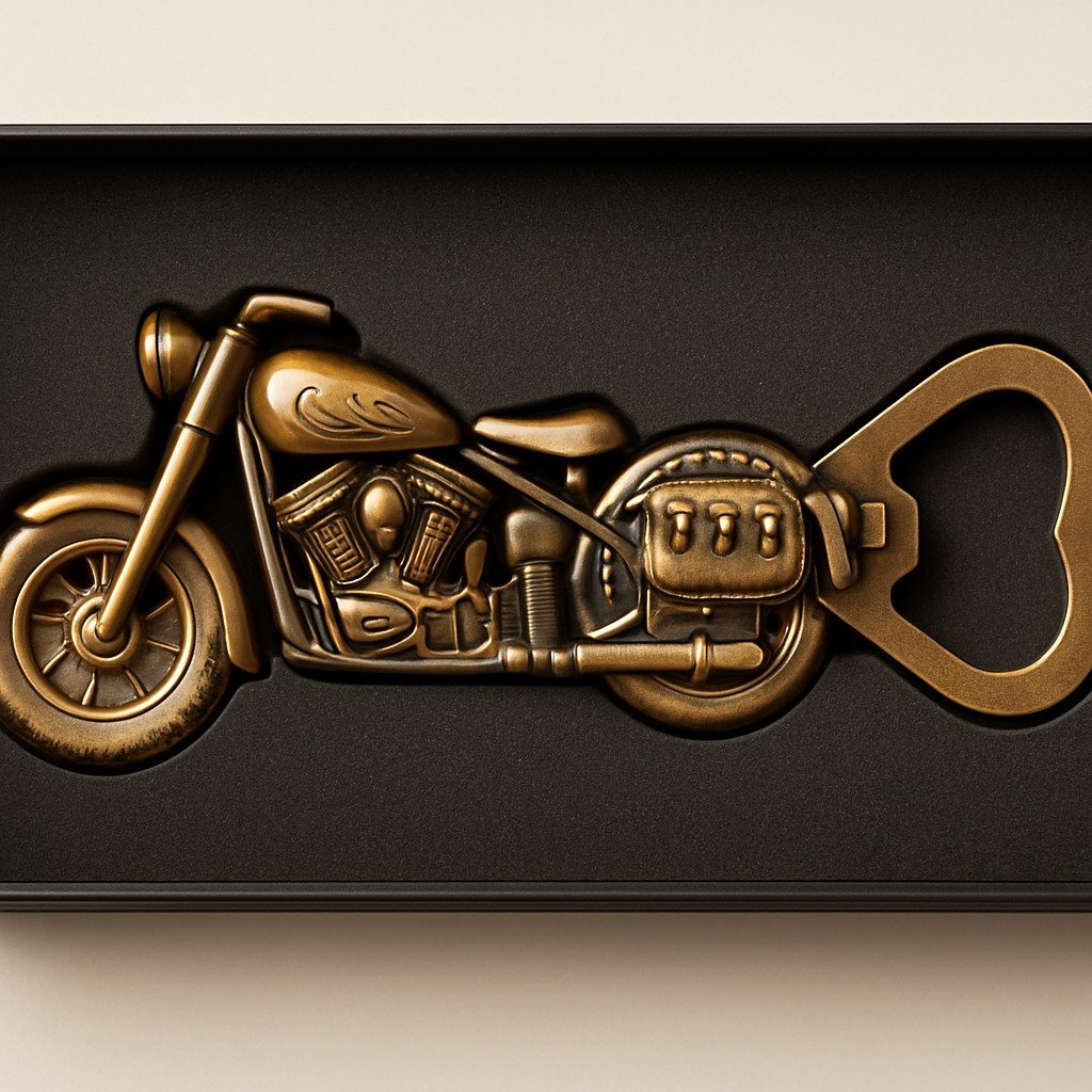 Rev Up Motorcycle Beer Opener