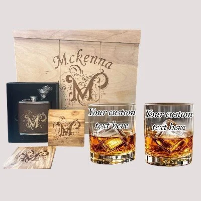 The Artisan's Reserve Personalized Whiskey Box