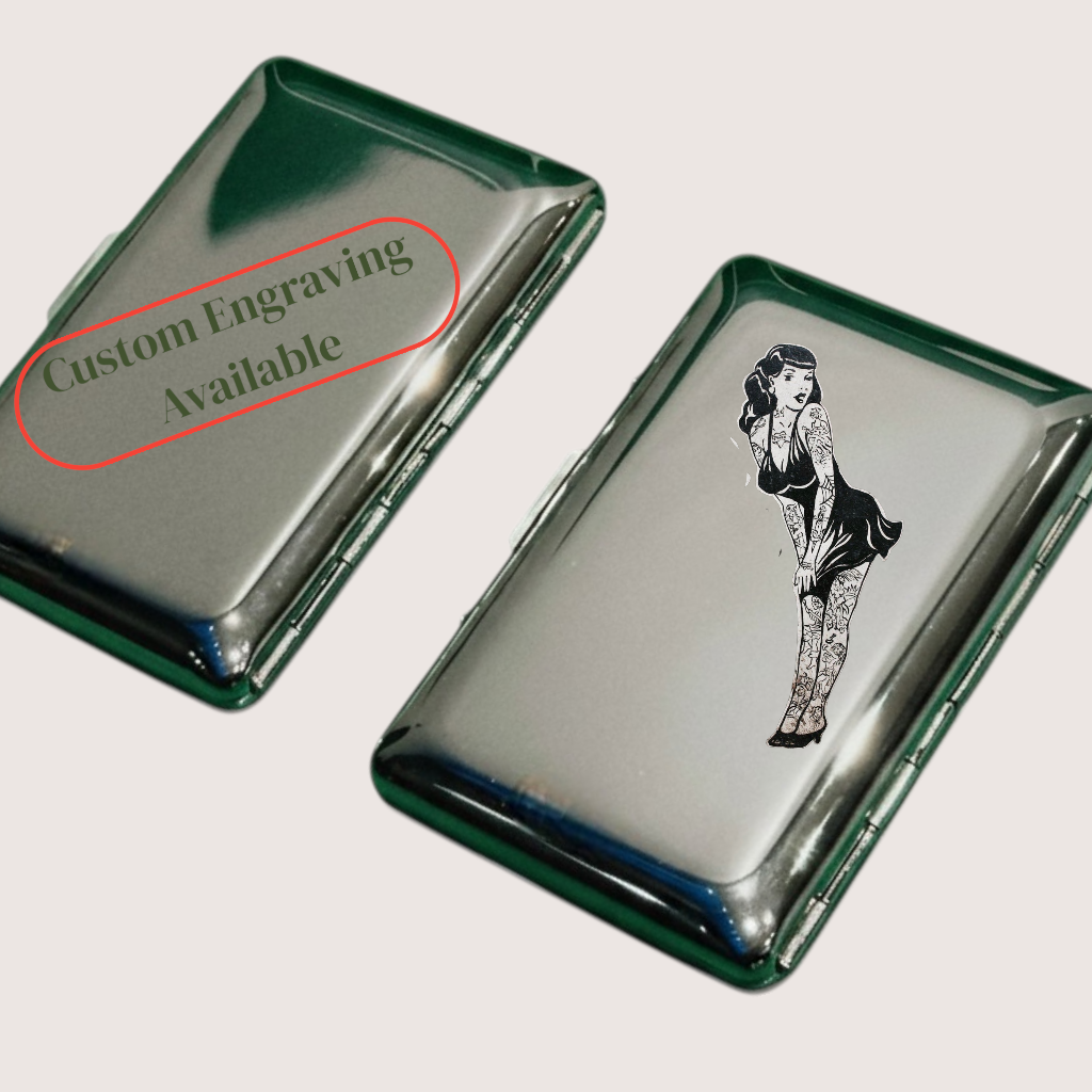 Custom Engraved Cigarette Case