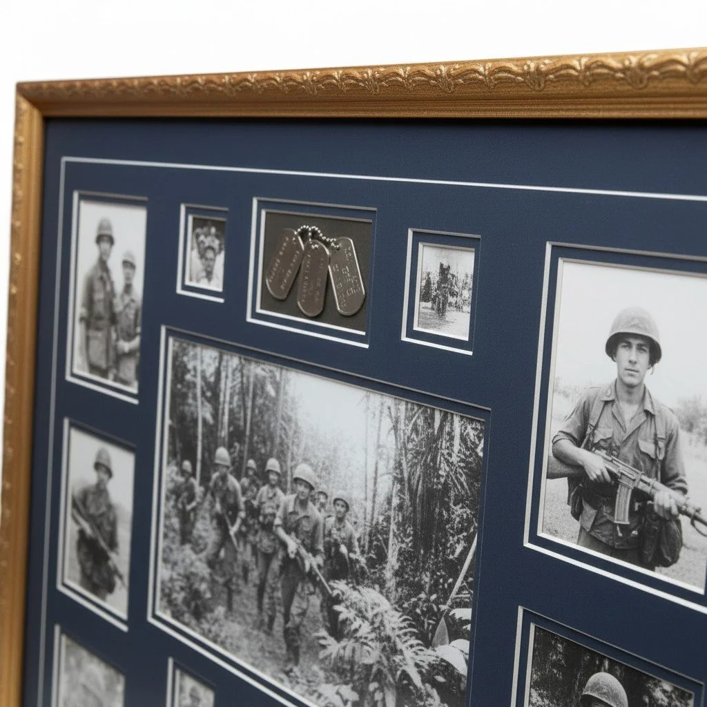 Custom Military Heritage Frame