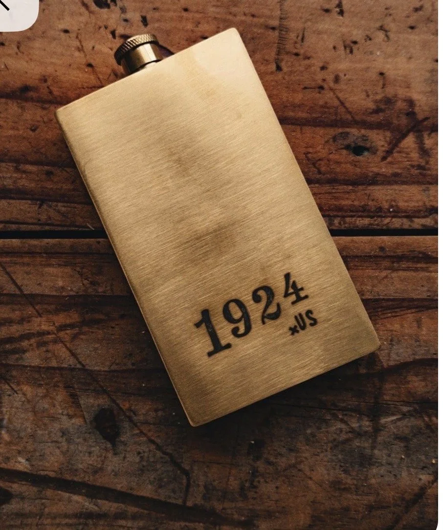 Personalized Engraved Whiskey Flask