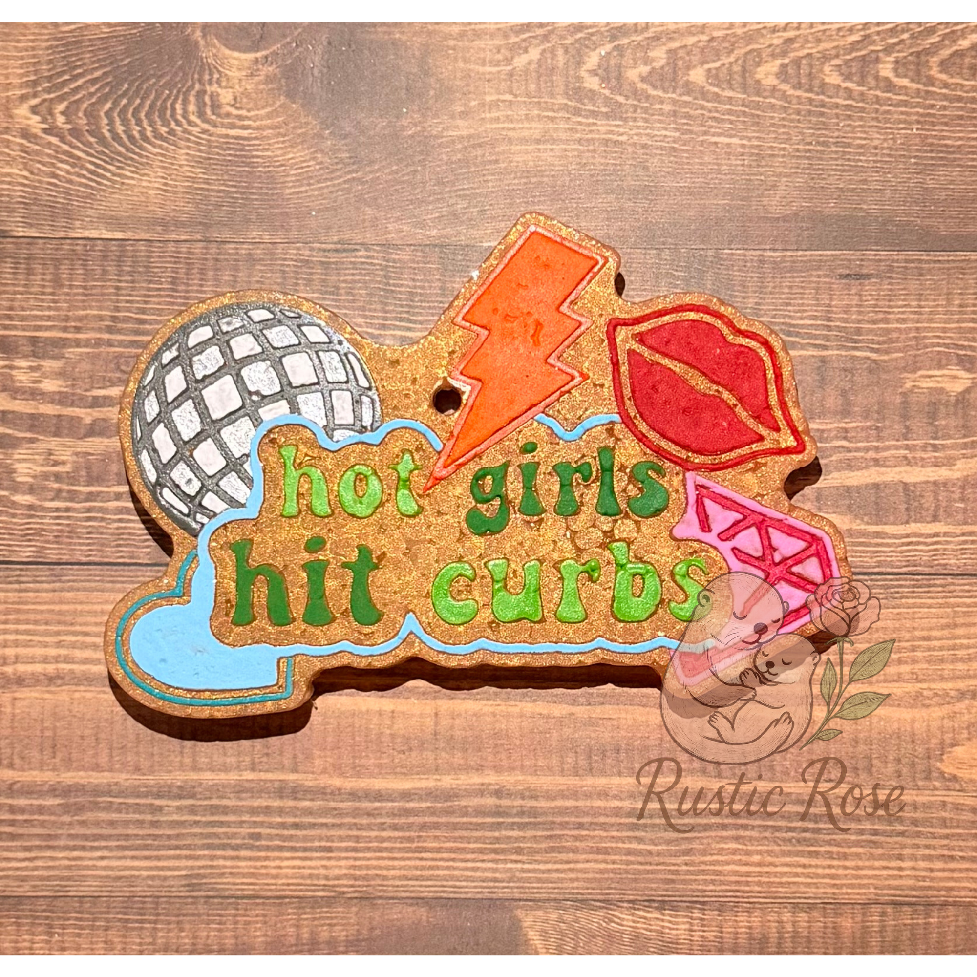 Hot Girls Hit Curbs- Night Ice