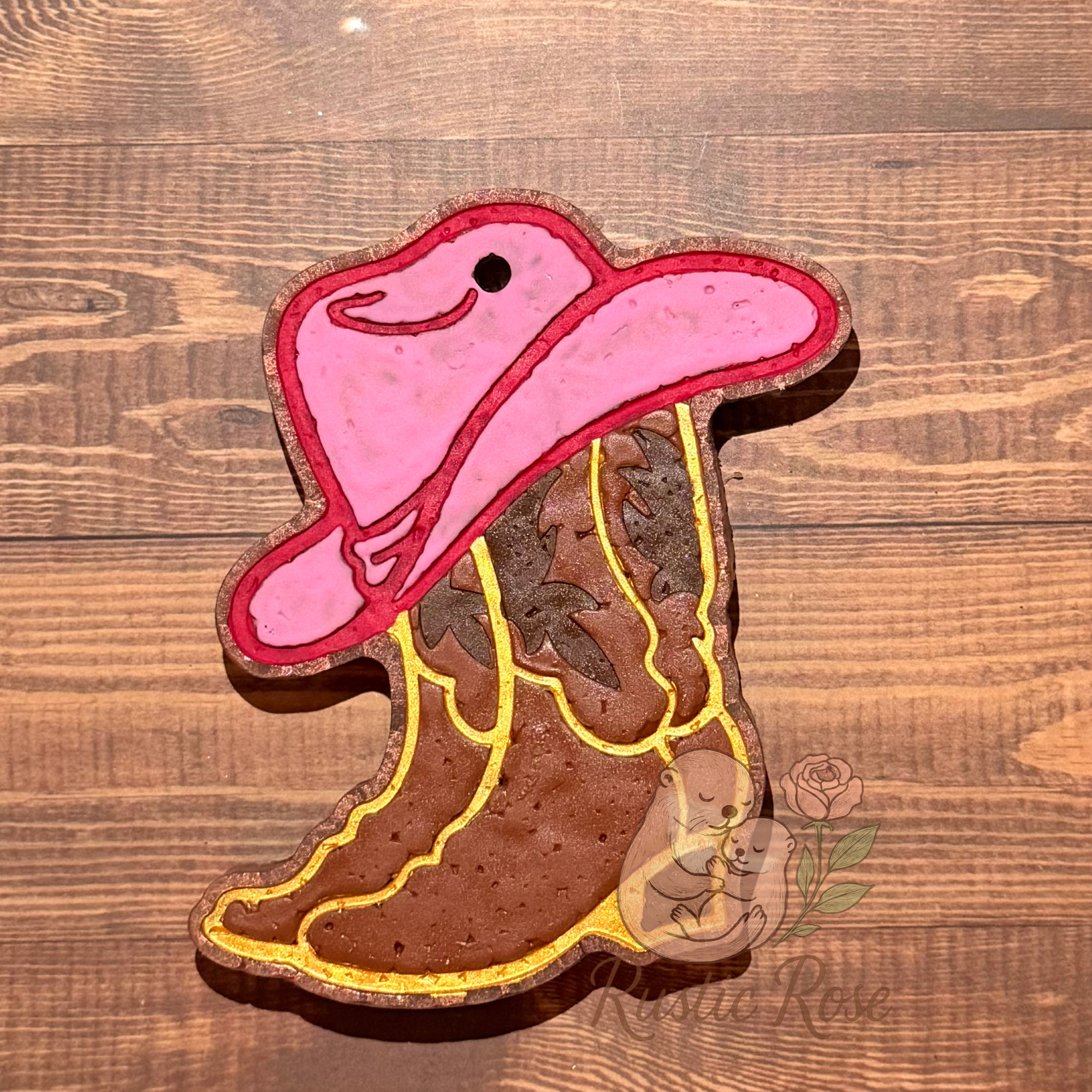 Boot with Hat - Bahama Mama