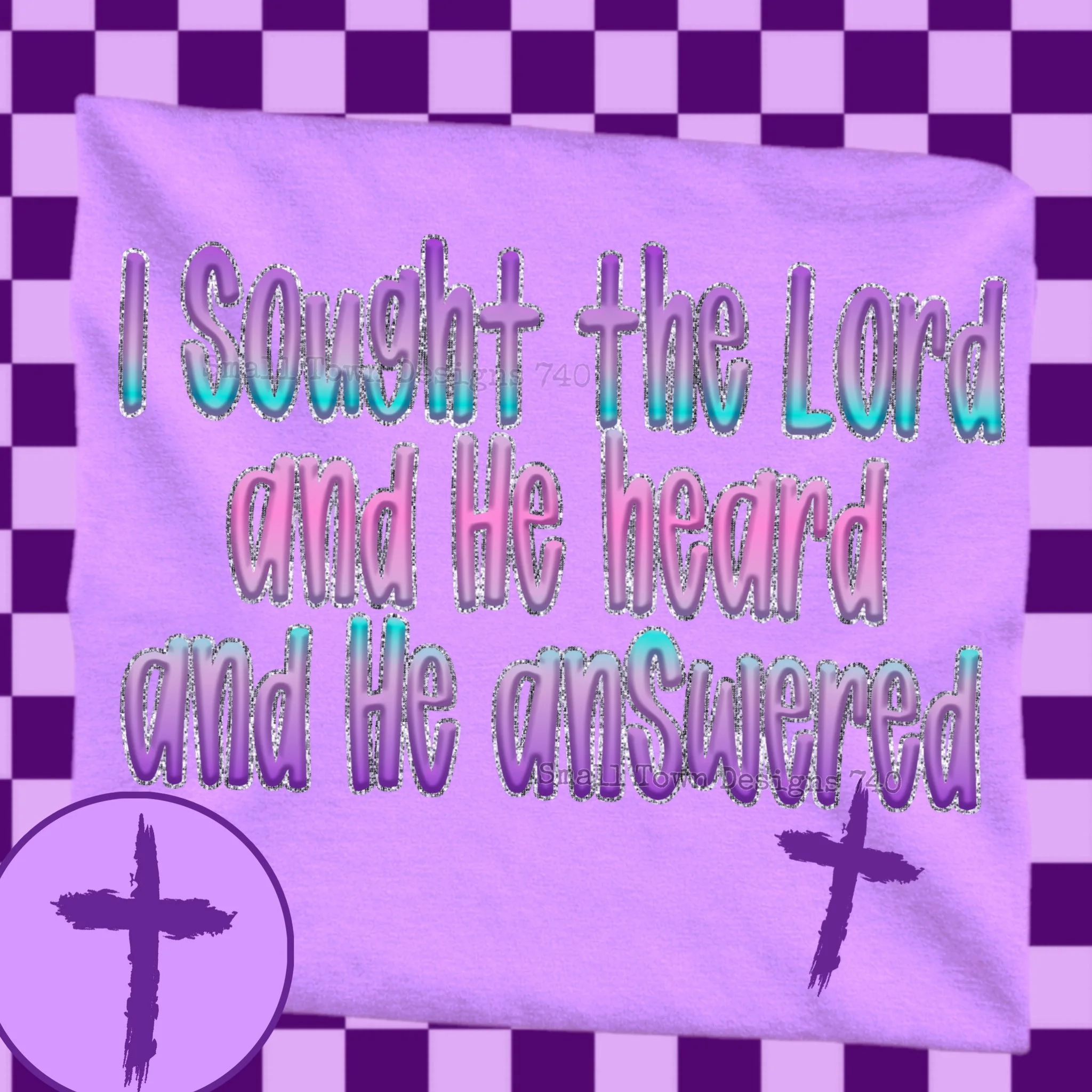 I sought the lord and he heard and he answered