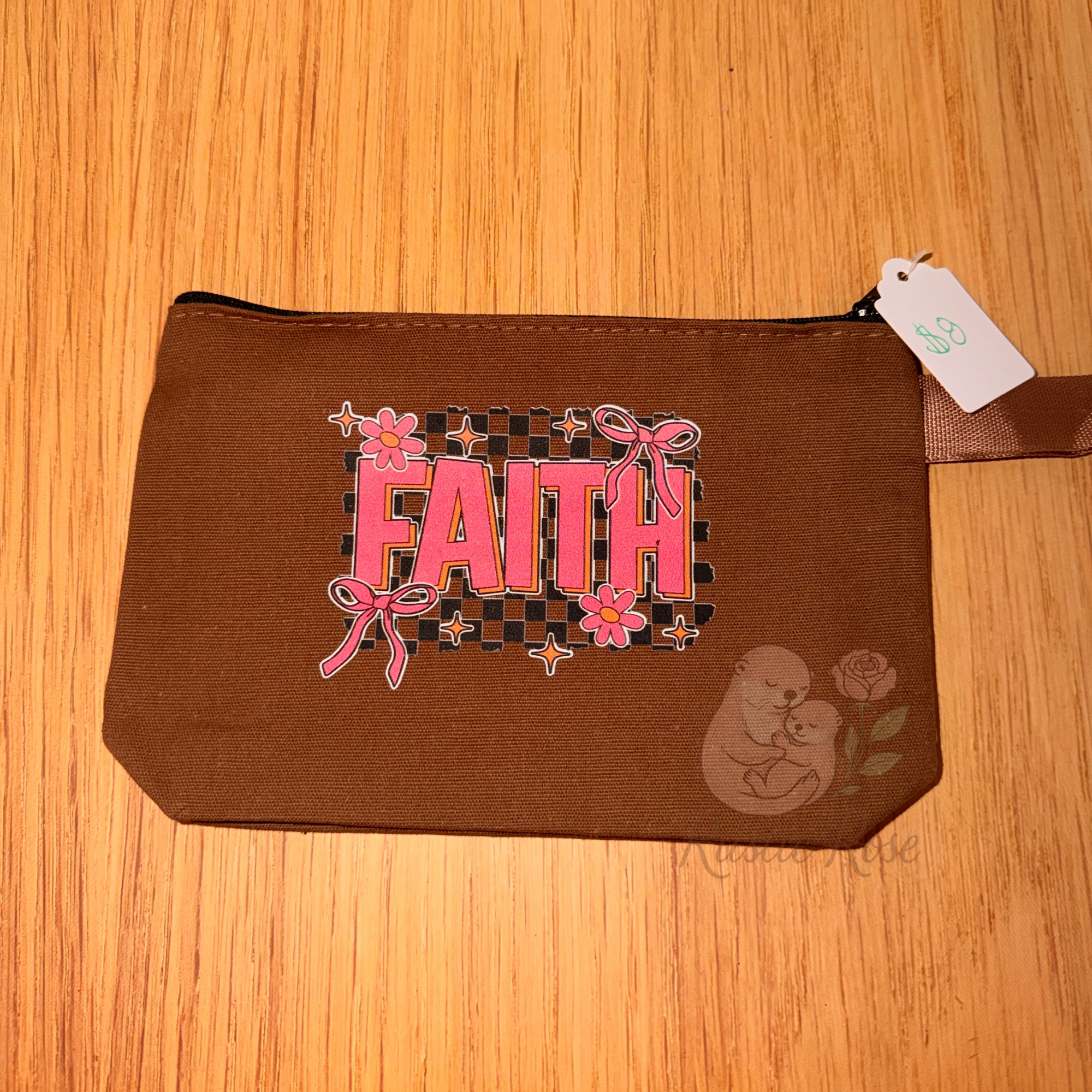 Faith - Brown Canvas Bag