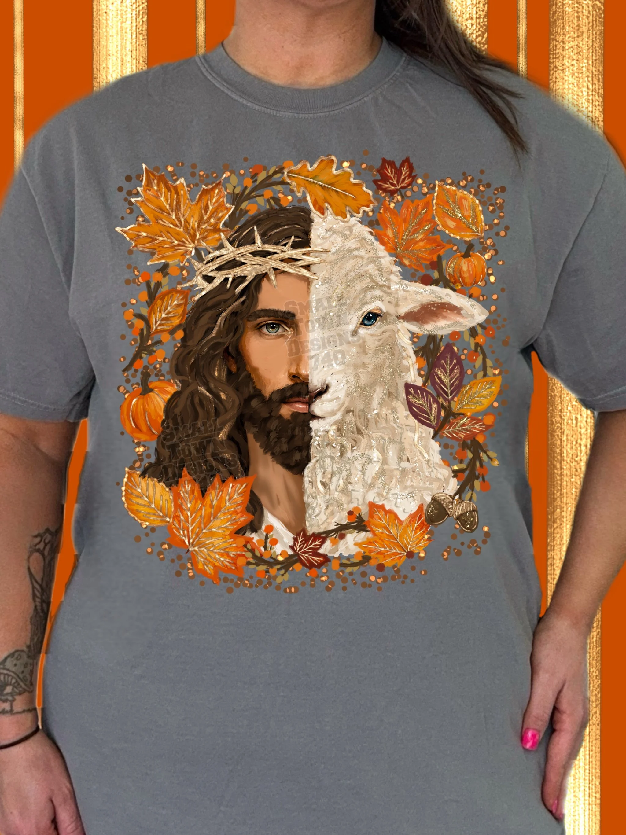 Jesus w/lamb fall