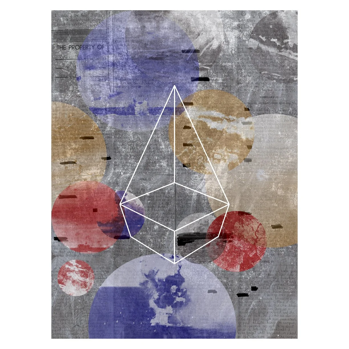 "Post Erasures III" by Chieko Murasugi, 2025