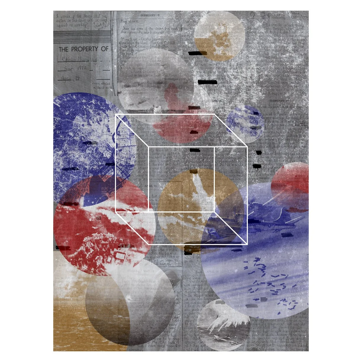 "Post Erasures I" by Chieko Murasugi, 2025