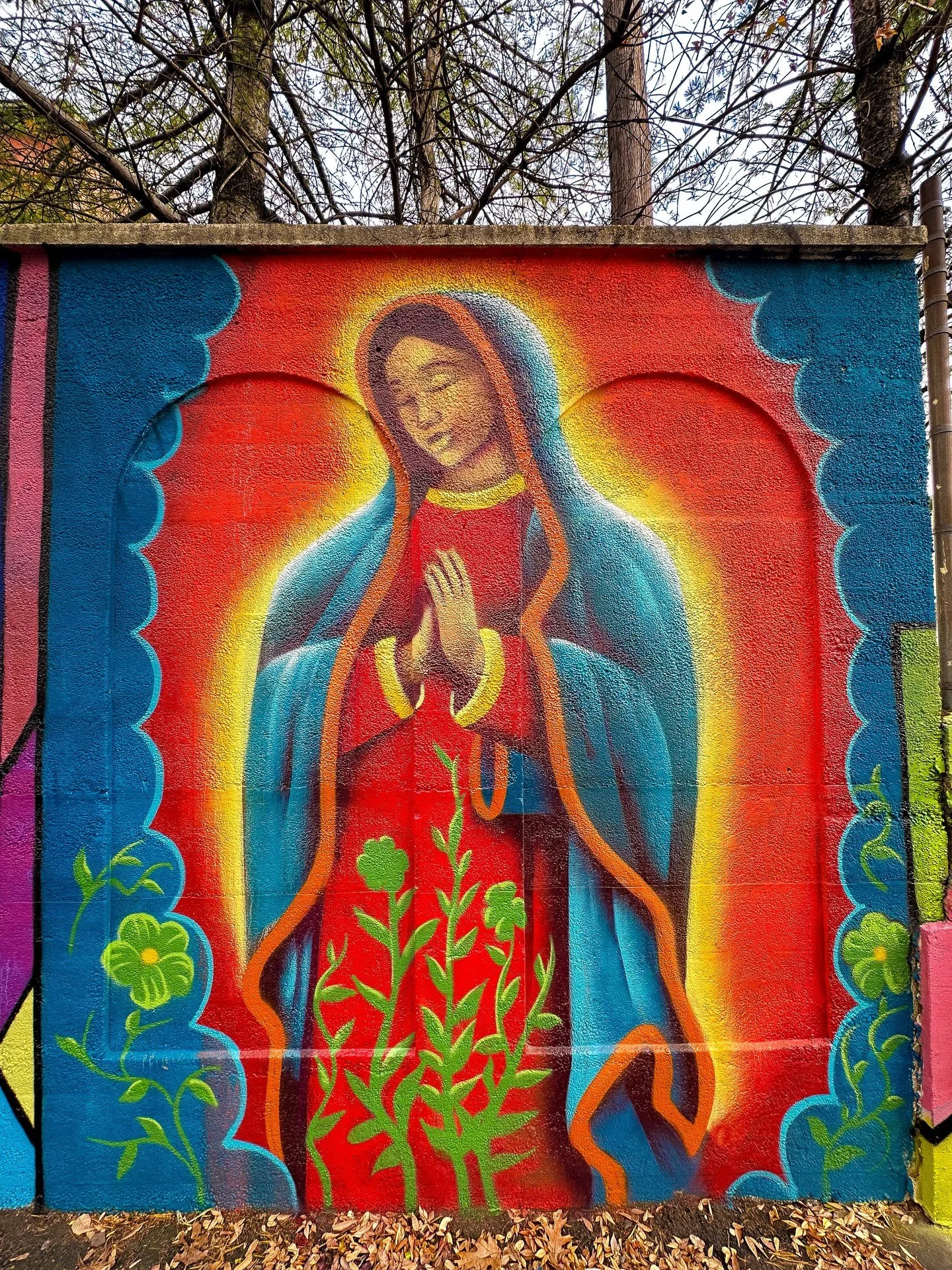 Sponsor: @gomesgroup 
Project manager: @deezyartist 
Main artists: @sebisketch @raef.arte @7shadesofhue 
Production: @ampmdivision 

Augustine's Roman Catholic Church, located at 170 Sussex Ave, Newark, NJ. is a cornerstone for many Newark residents,