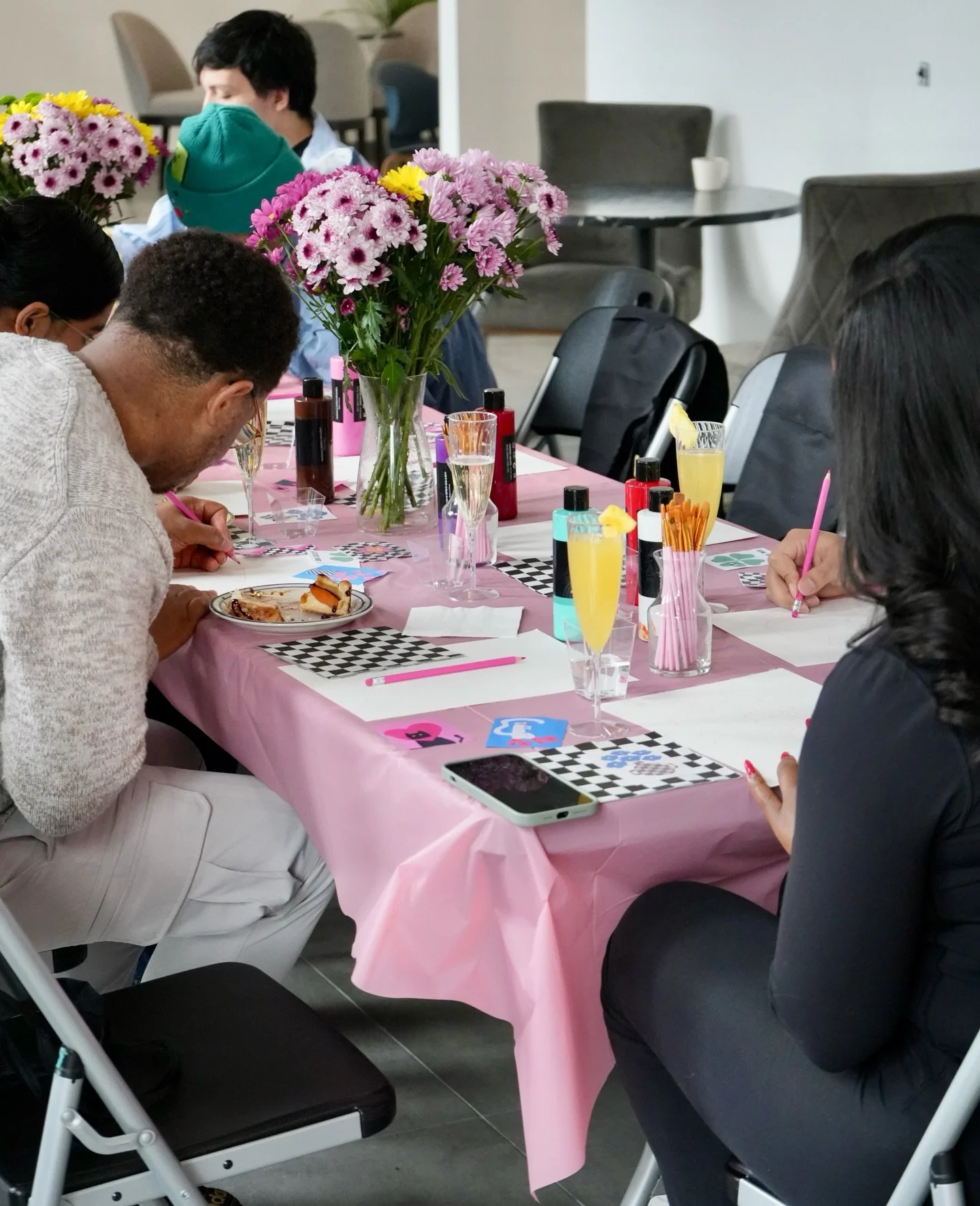 Relive the serene moments from on of our Paint &amp; Sip sessions. A perfect blend of creativity and connection. We&rsquo;re opening our doors to artists who dream of hosting their own workshops or events. If you&rsquo;re ready to bring your class to