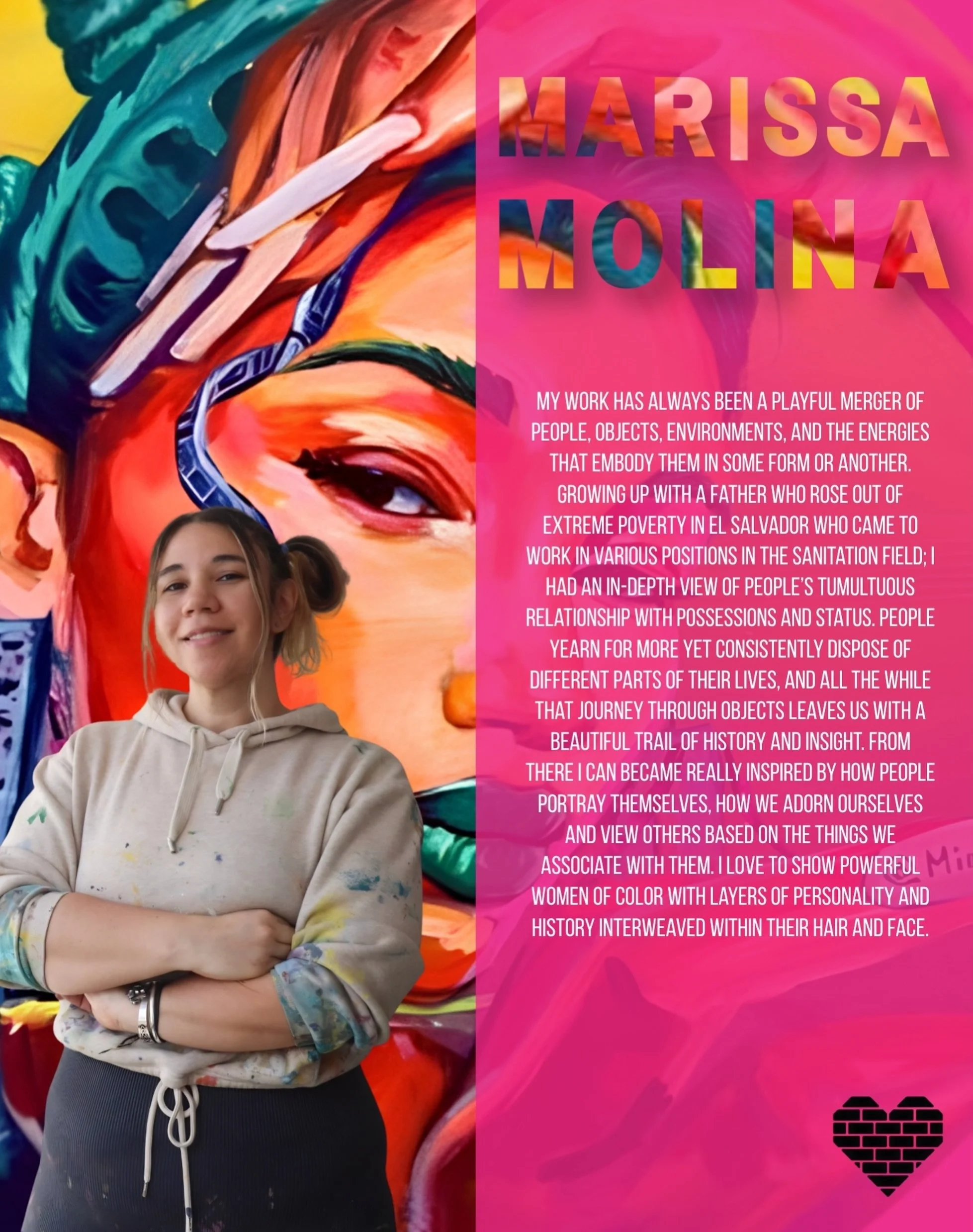 Meet the Artists
Focal Point ✖️Artists ✖️🩷 series

Minha Fofa:
&ldquo;My work has always been a playful merger of people, objects, environments, and the energies that embody them in some form or another.  Growing up with a father who rose out of ext