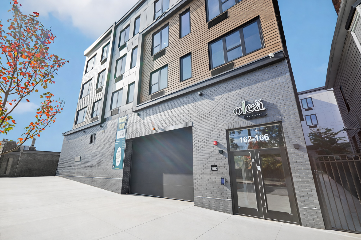 Modern architecture with vibrant autumn hues.png