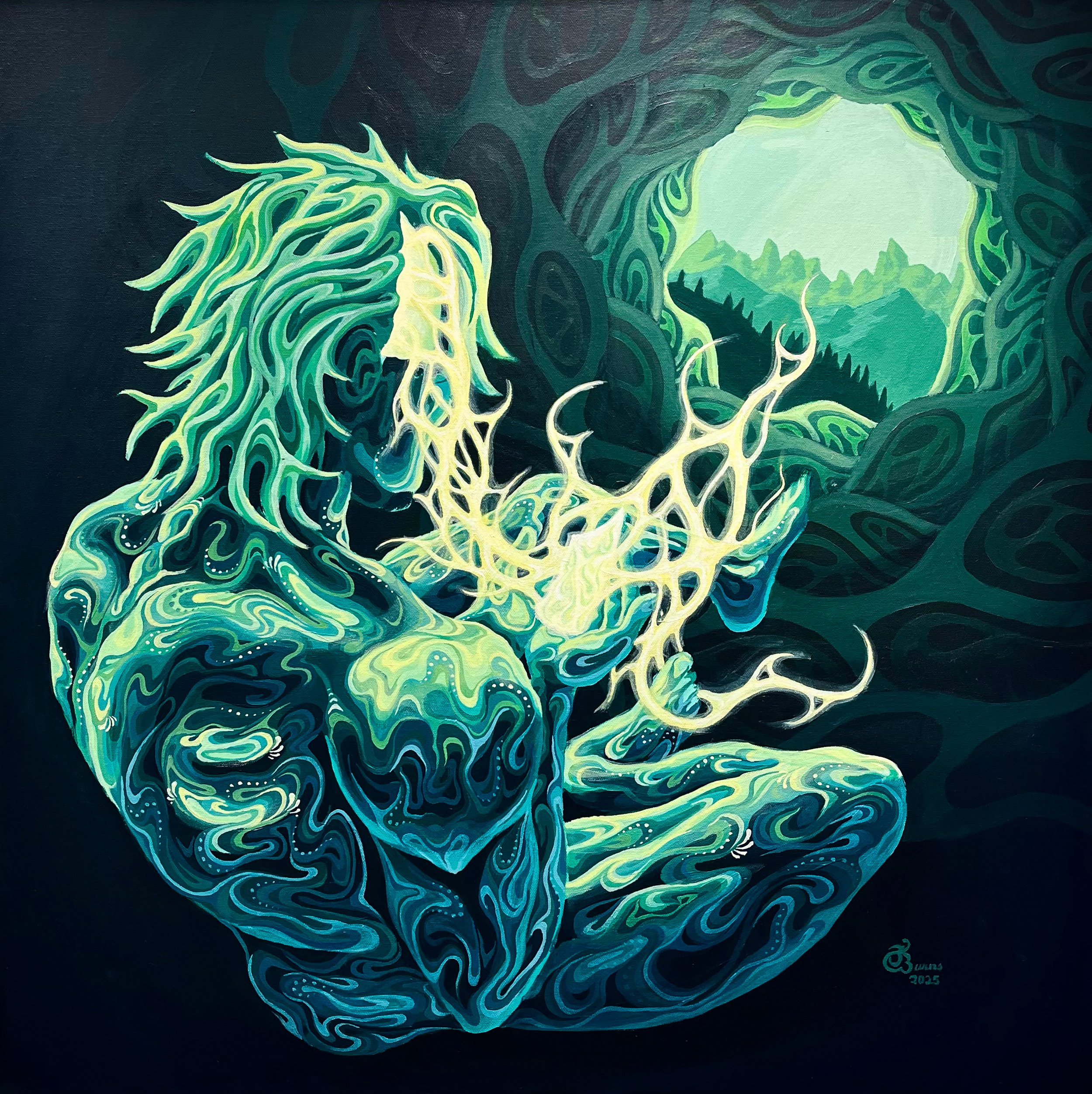 Introspection Canvas Print