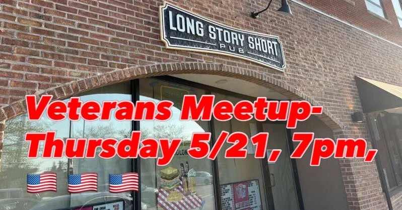 Join us on Thursday, May 21st at 7pm, at @longstoryshortpub for our May Veterans Meetup! Feel free to bring a friend, spouse, significant other. 🍻 

#barringtonil #barringtonillinios #barringtonvets #barringtonveterans