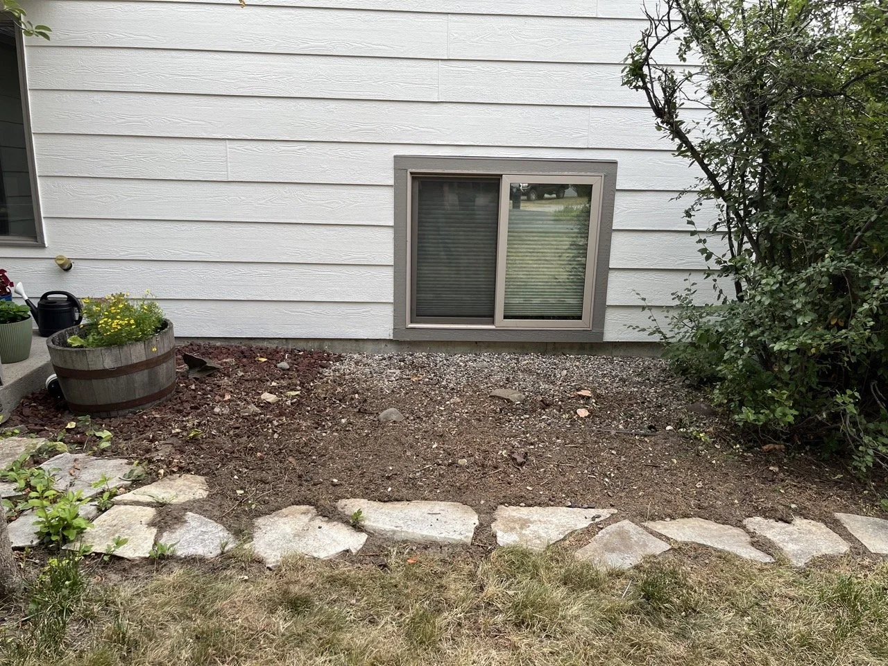 Shrub removal after