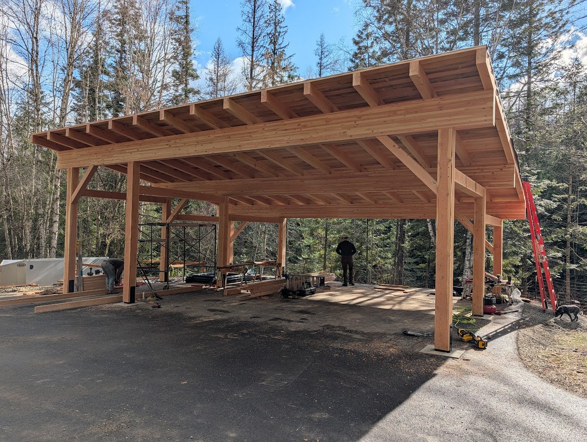 Wilkinson Construction standalone timber structures Sandpoint Idaho