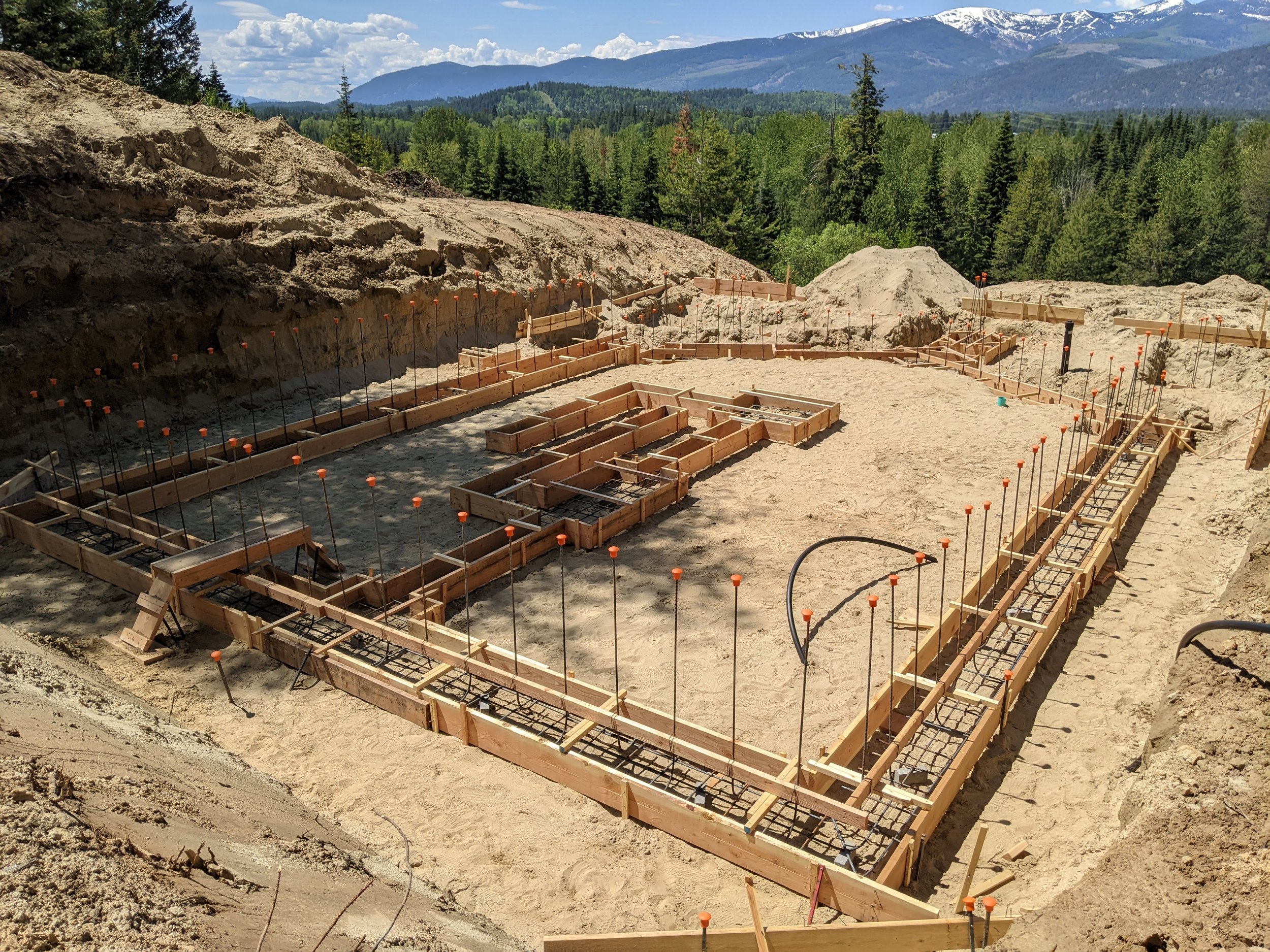 Wilkinson Construction excavation and concrete foundations Sandpoint Idaho