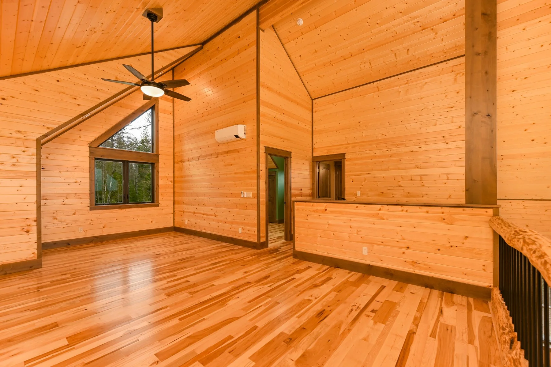 Wilkinson Construction wood accents vaulted ceilings