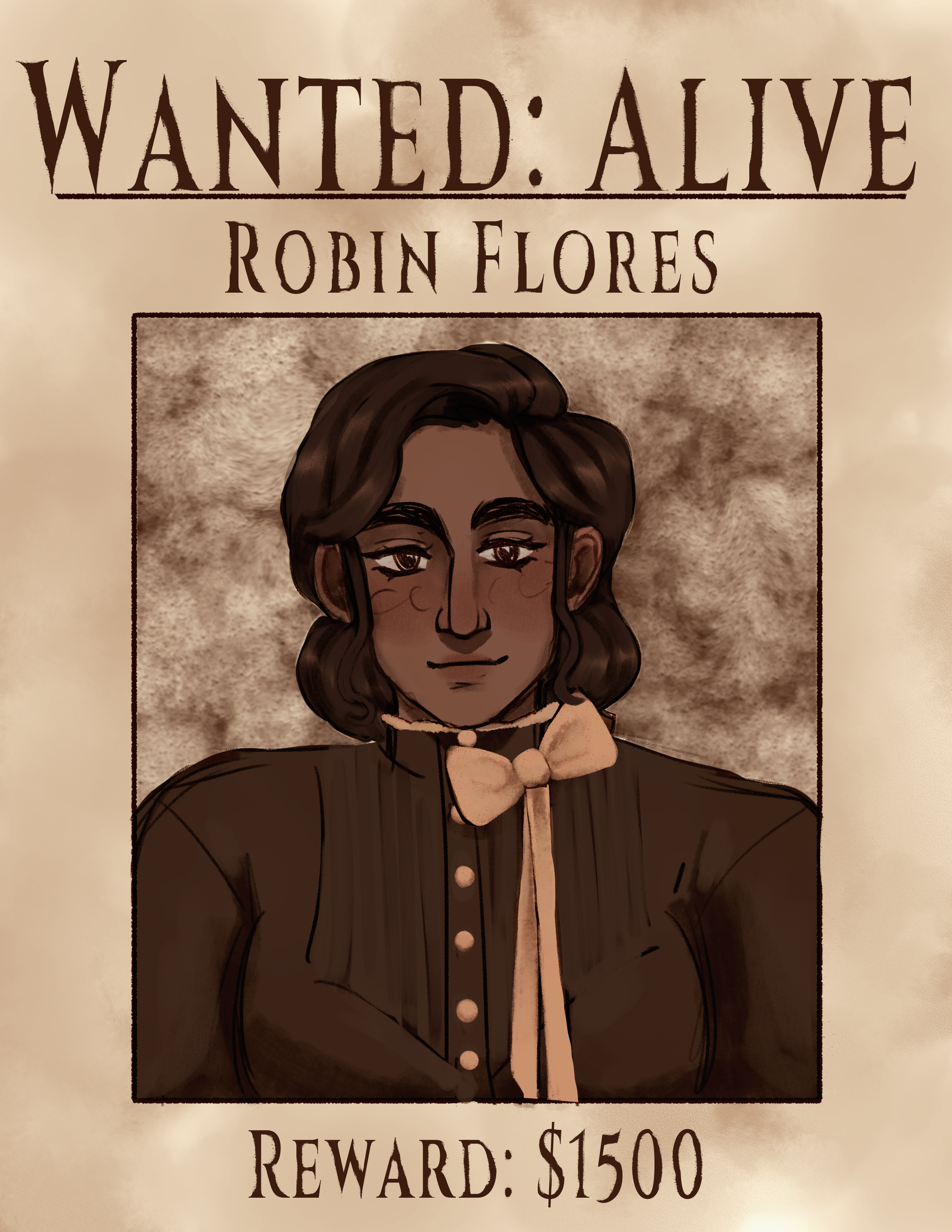 Wanted: Robin Flores | March 2025 | Digital