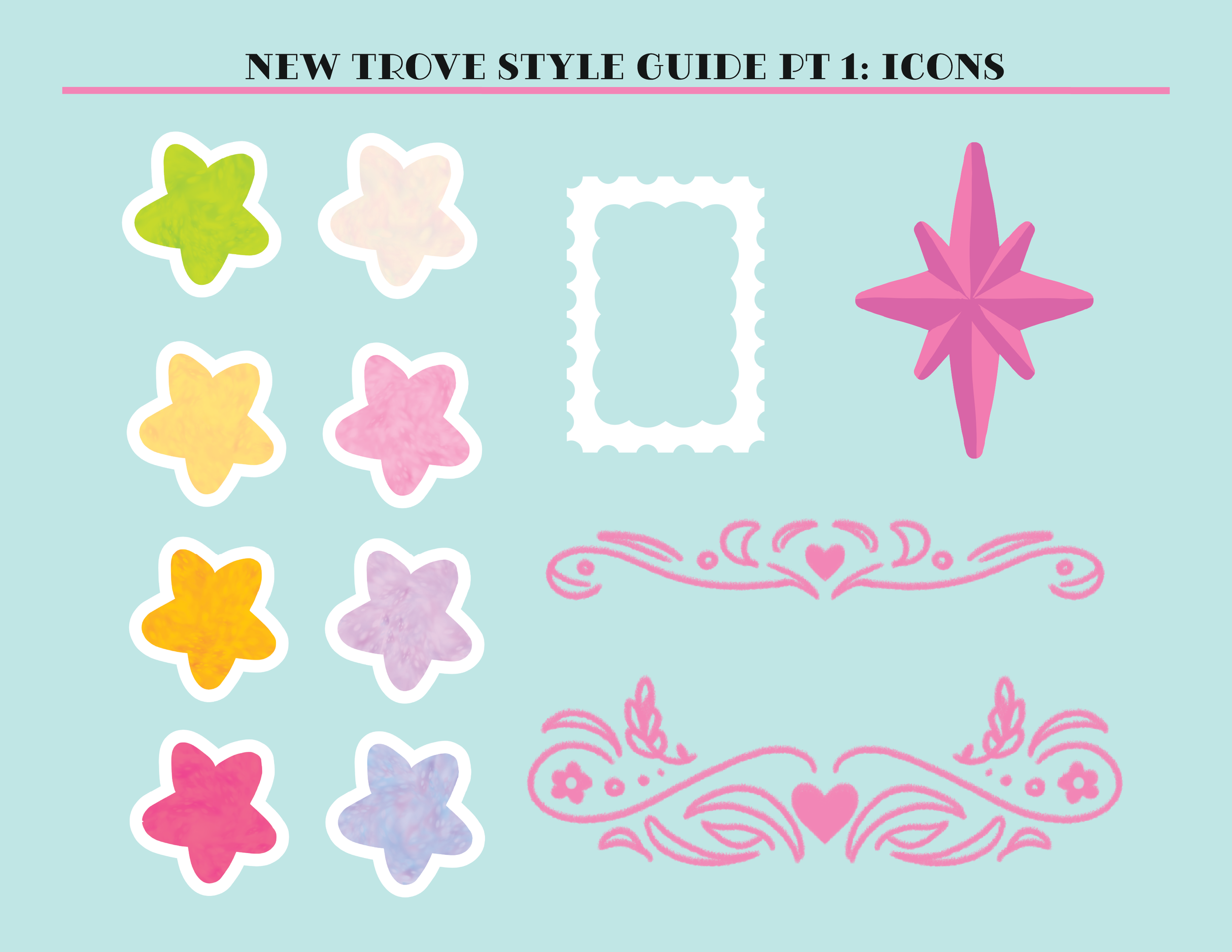 New Trove Style Guide Pt1 : Icons | March 2026 | Digital