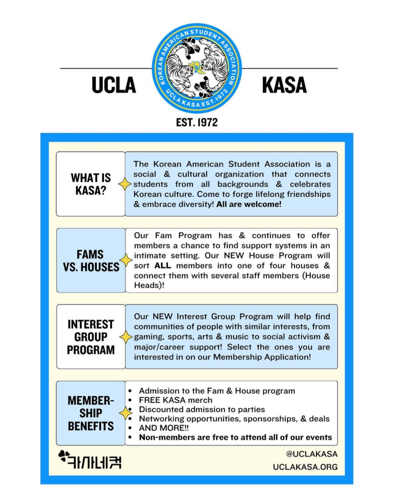 UCLA KASA   
Official Flyer front