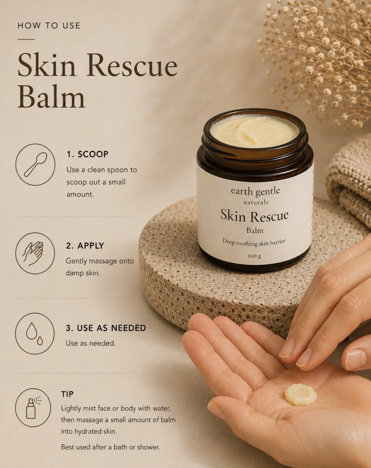 skin resuce balm uses