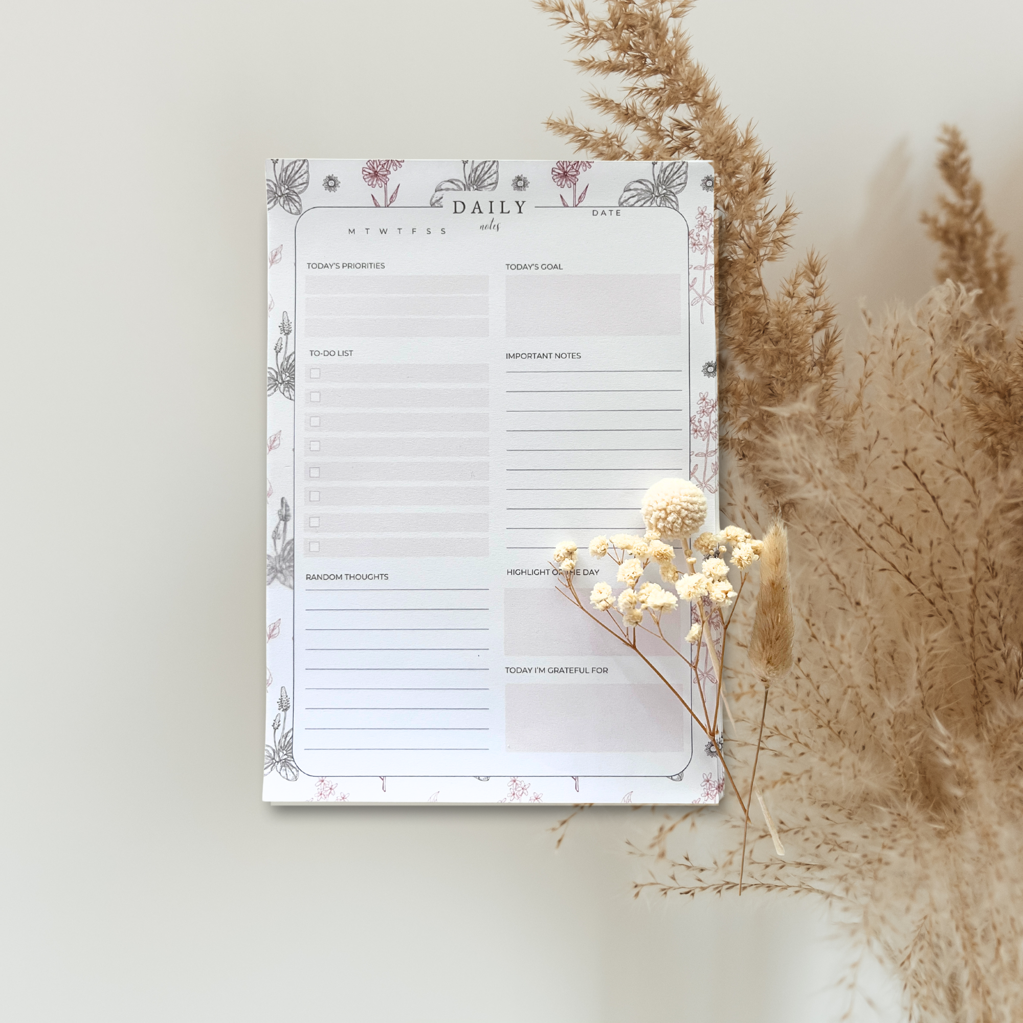 Daily Reset Planner | Notepad